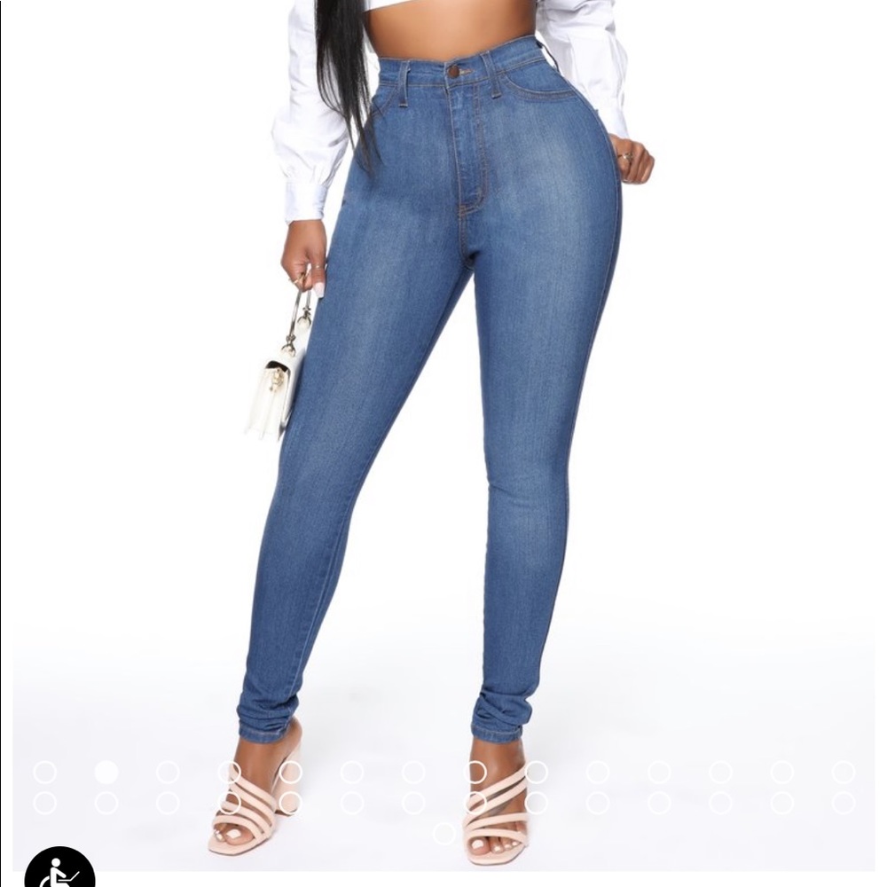 Fashion Nova High Waist Skinny Jeans